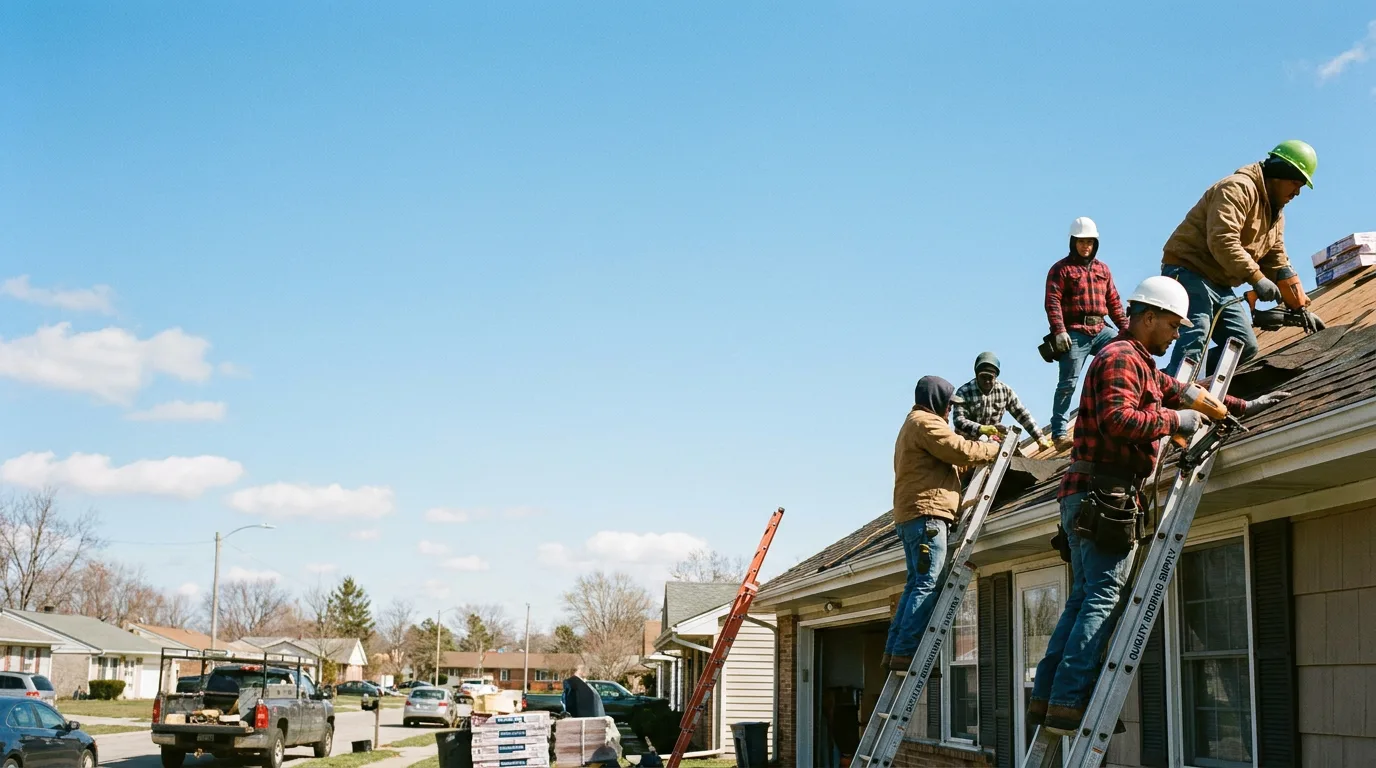 Roofing in Cromwell, OK near me